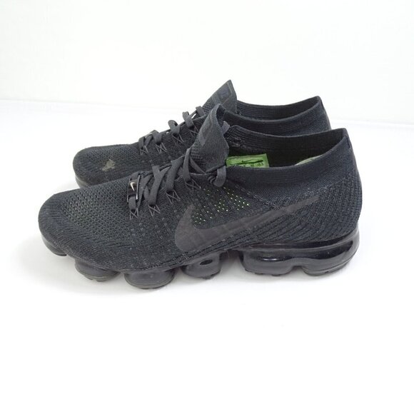 Nike Women NIKE AIR VAPORMAX FLYKNIT‎ NETURAL BLACK SIZE WOMEN\'S 11.5/MEN 10 [AT9790-001]